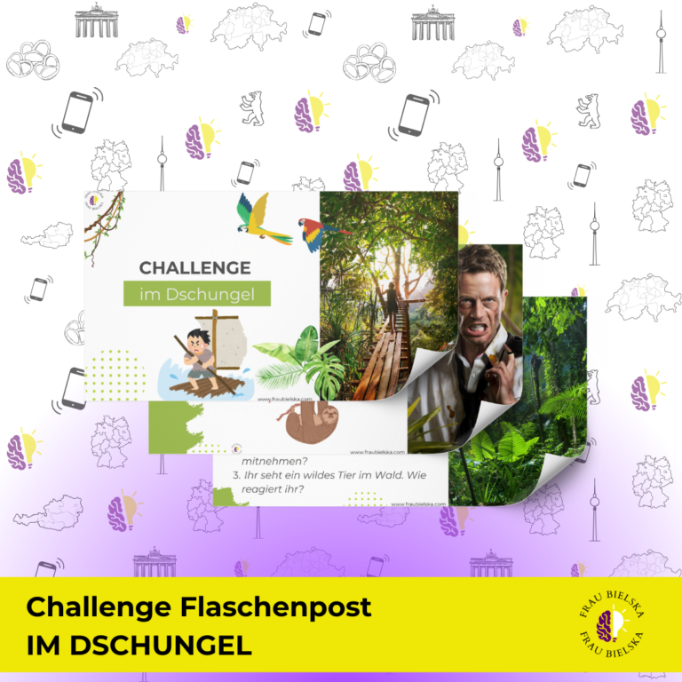 Challenge Flaschenpost IM DSCHUNGEL