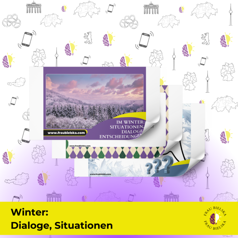 Winter - Dialoge, Situationen, LV